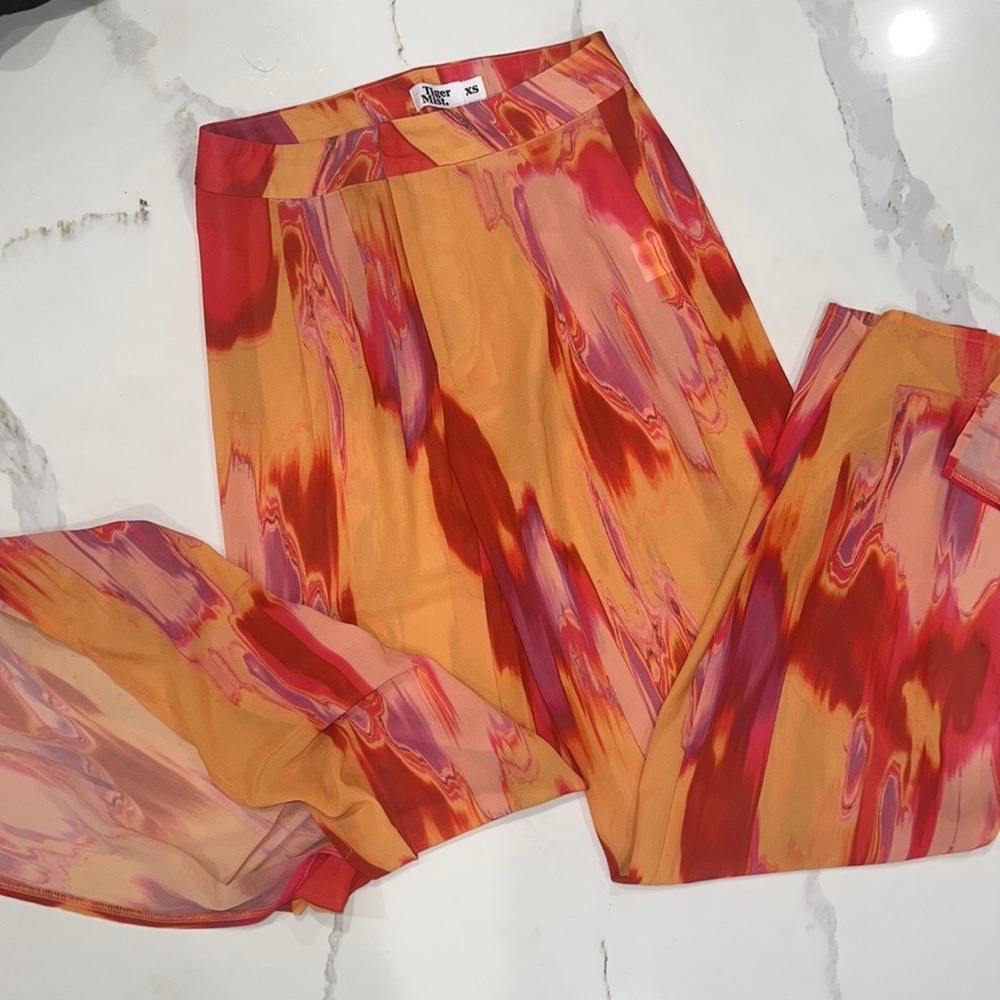 Tiger Mist Pants with Slit